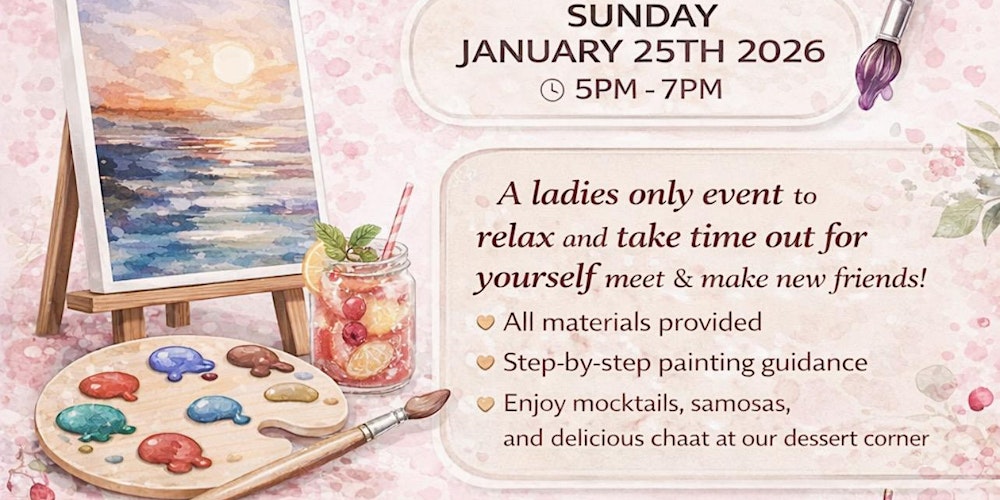 Desi Sip & Paint event