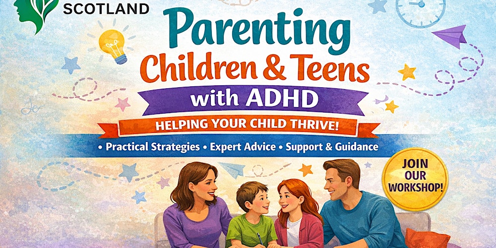 ADHD workshop for parents of children/teenagers with ADHD