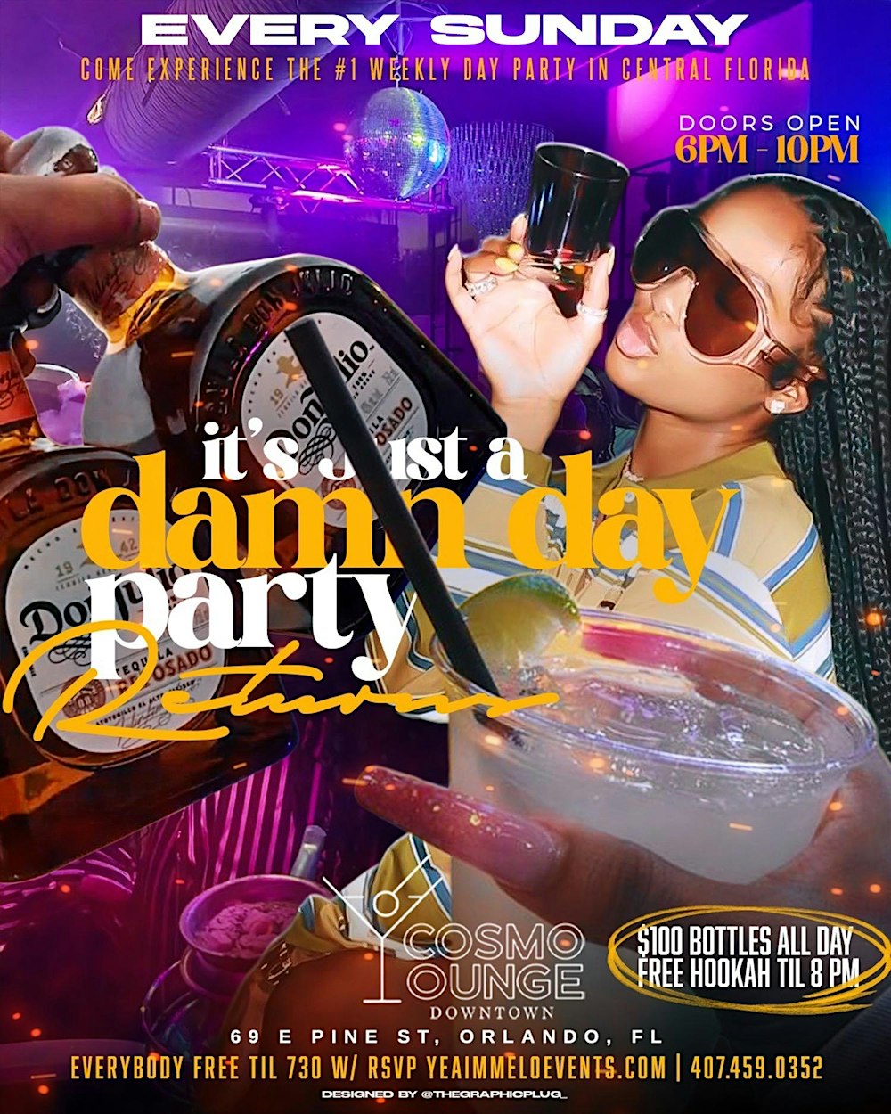 IT’S JUST A DAMN DAY PARTY - Cosmo Downtown