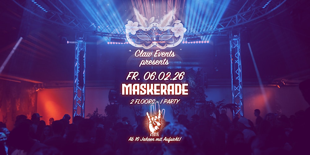 MASKERADE • FREITAG | 06.02.2026 • SOMMERKELLER