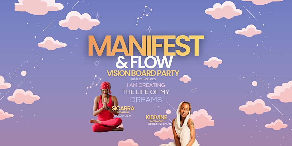 Manifest & Flow: Vision Board Party