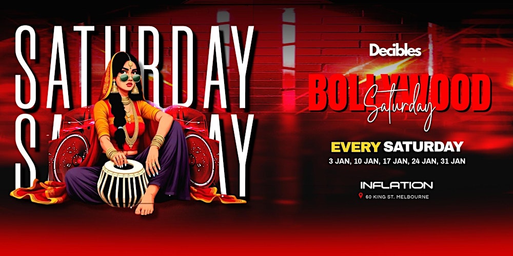Bollywood Saturdays at Decibles, Melbourne