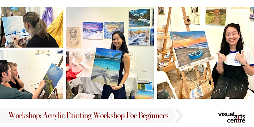 Acrylic Landscape Painting Workshop For Beginners