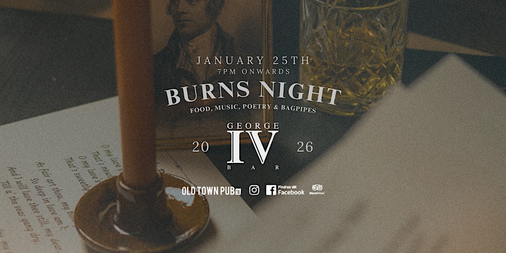 Burns Night at George IV