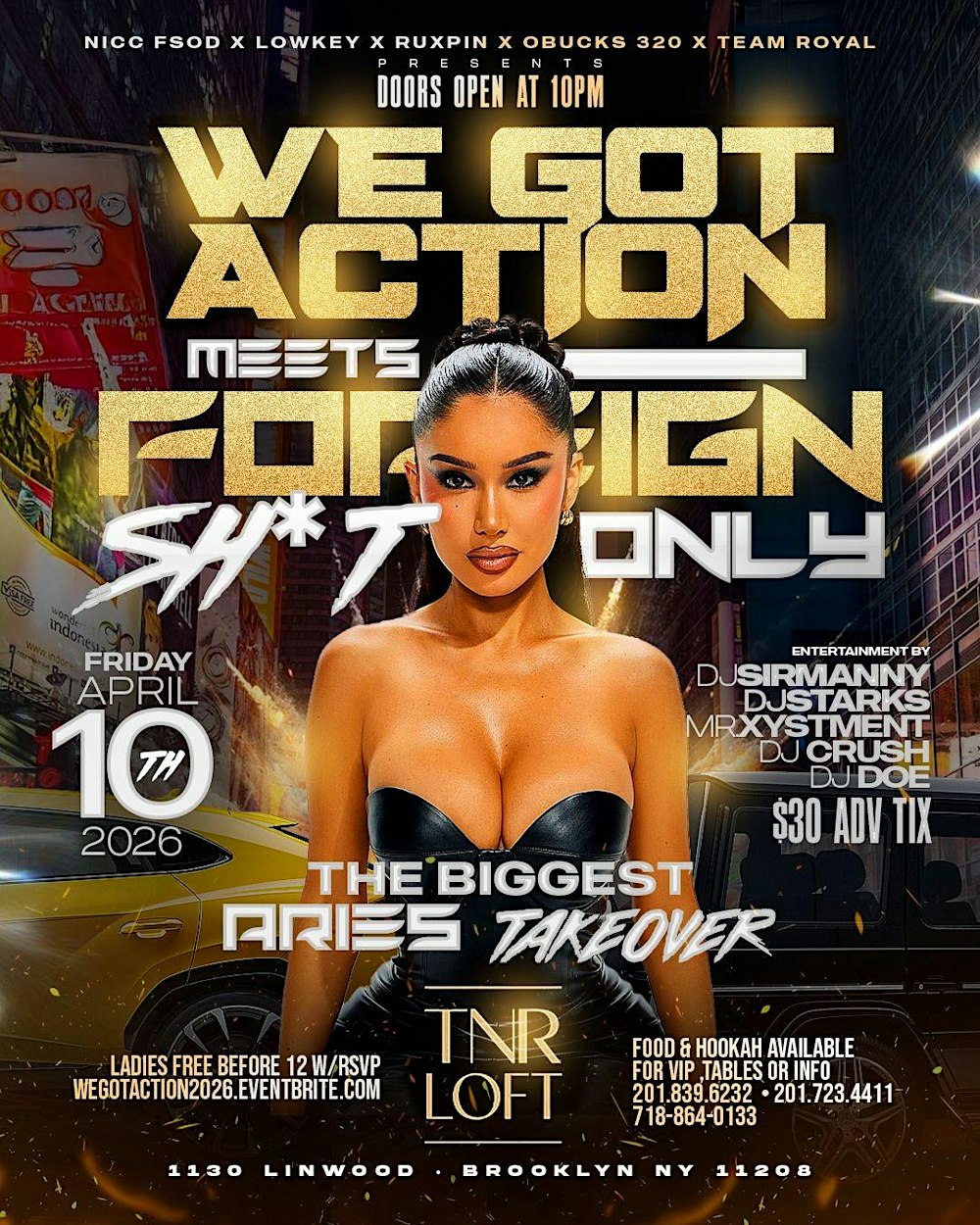 We Got Action Meets Foreign Sh*t Only: The Aries Takeover