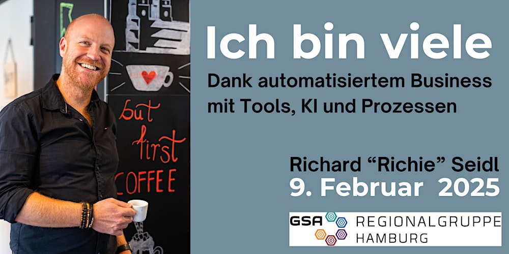 GSA Regionalabend Hamburg mit Richie Seidl: "ICH BIN VIELE"