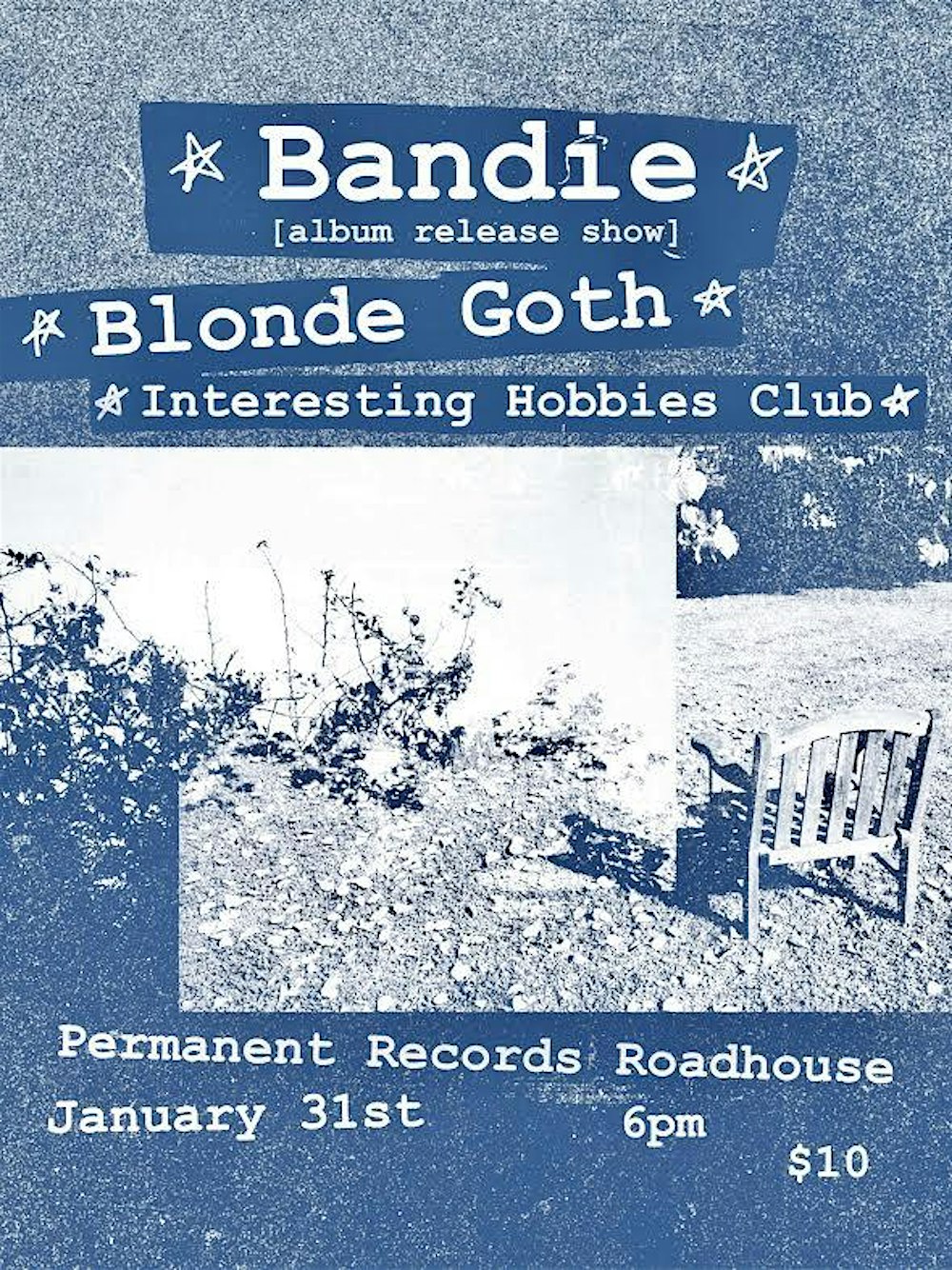 Bandie, Blonde Goth, Interesting Hobbies Club