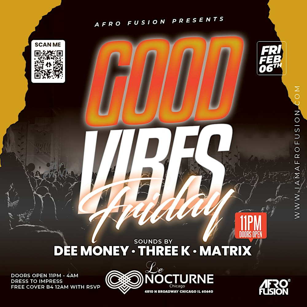 Afro Fusion Friday : Afrobeats, Hiphop, Dancehall, Soca