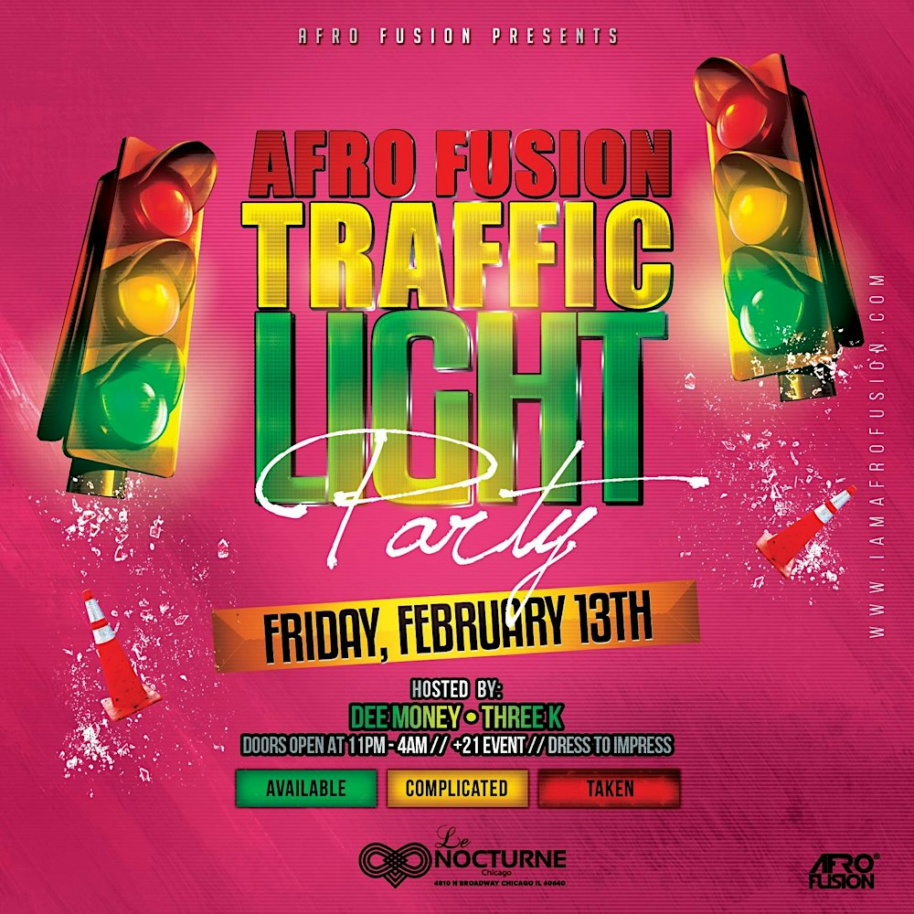 Afro Fusion Traffic Light Party