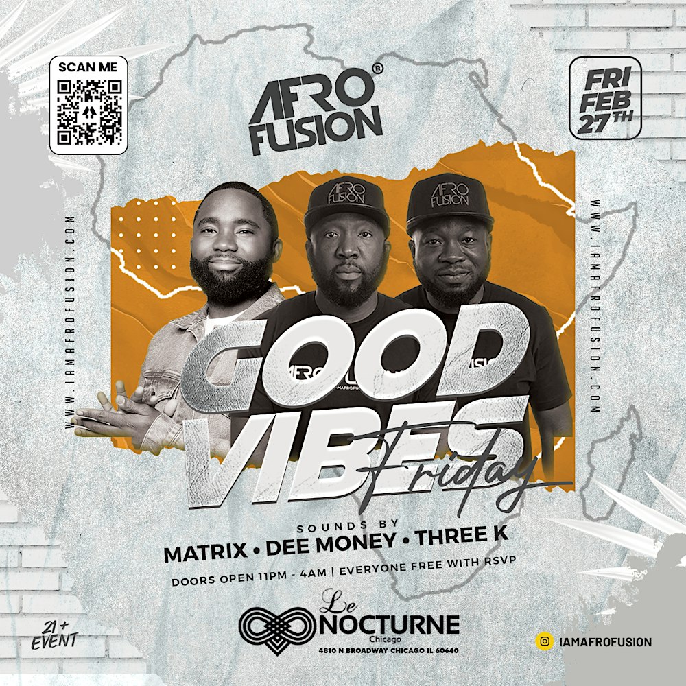 Afro Fusion Friday : Afrobeats, Hiphop, Dancehall, Soca