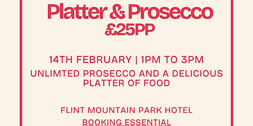 Galentine's Platter and Prosecco