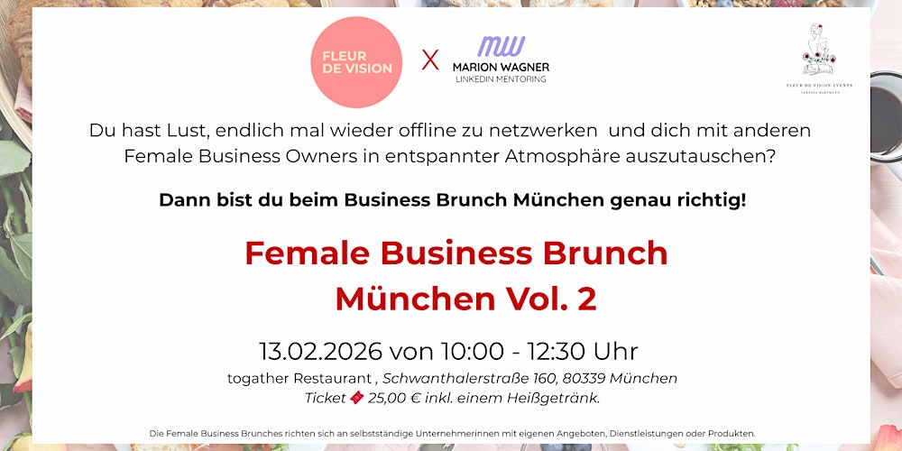 Female Business Brunch I München Vol. 2