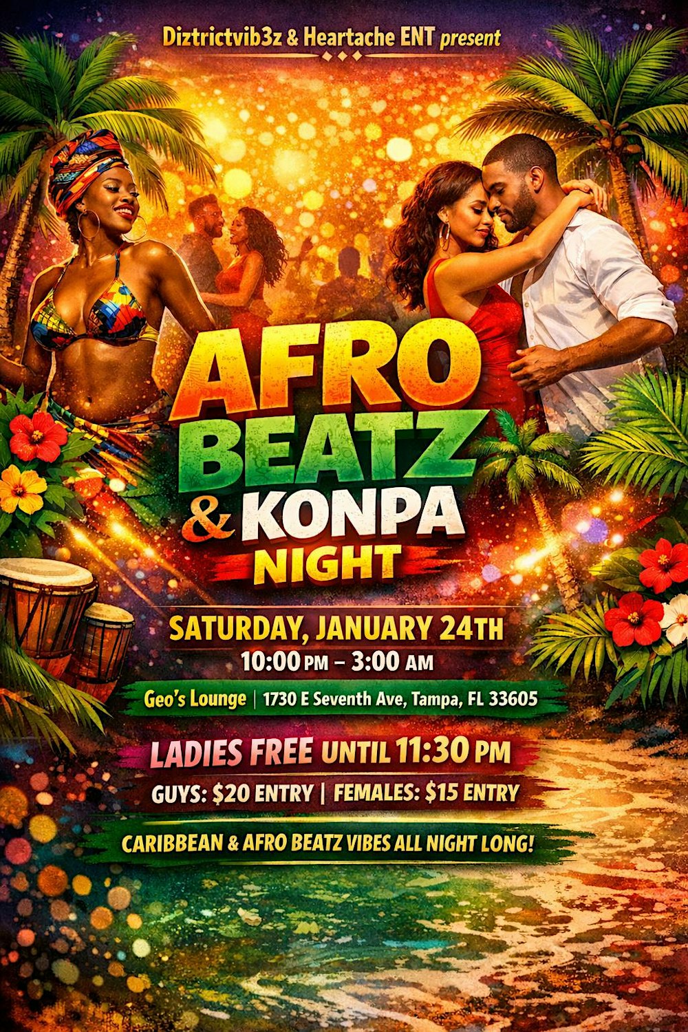 Afrobeatz & Konpa night