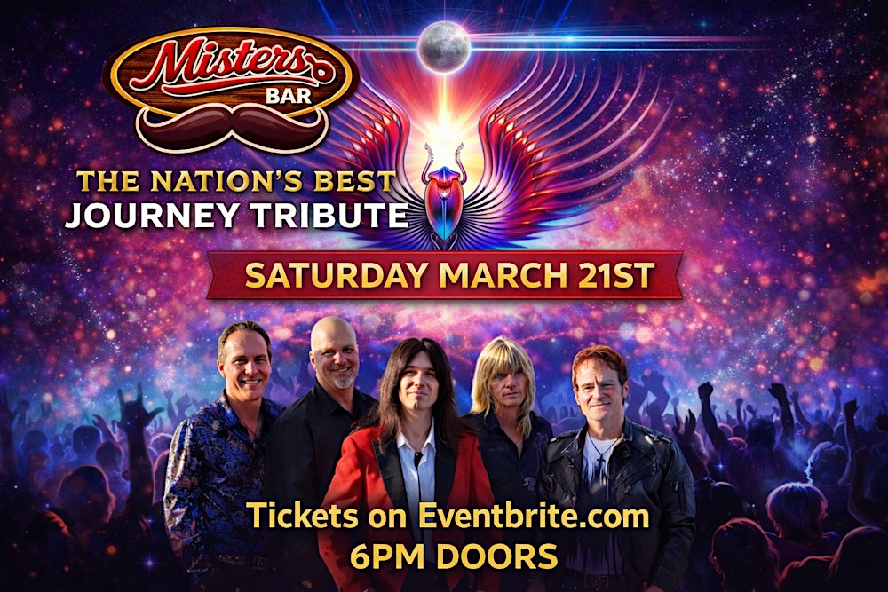 The nations best Journey Tribute Band - E5C4P3 at Misters Bar!