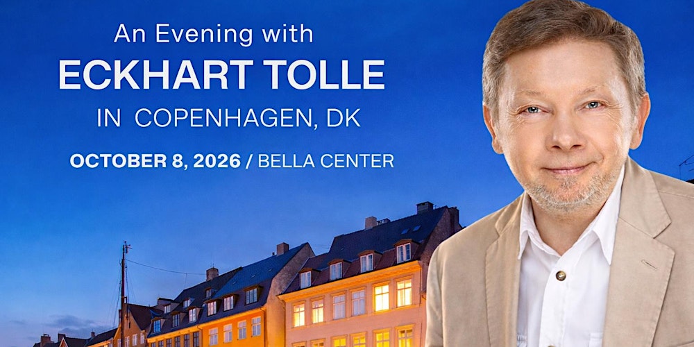 An Evening with Eckhart Tolle in Copenhagen