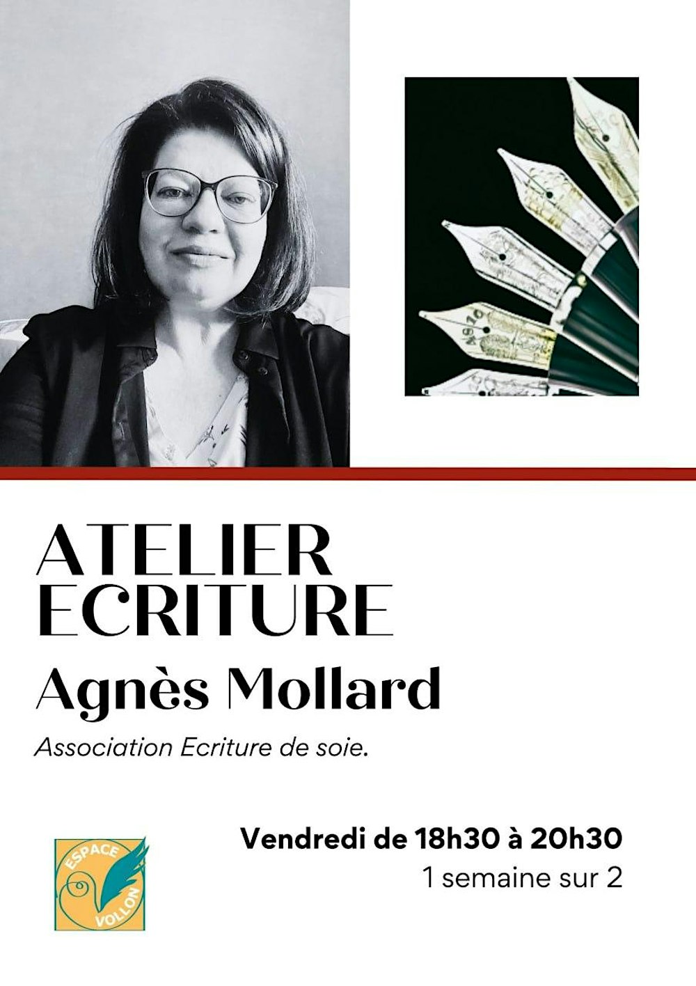 Atelier d'essai gratuit écriture