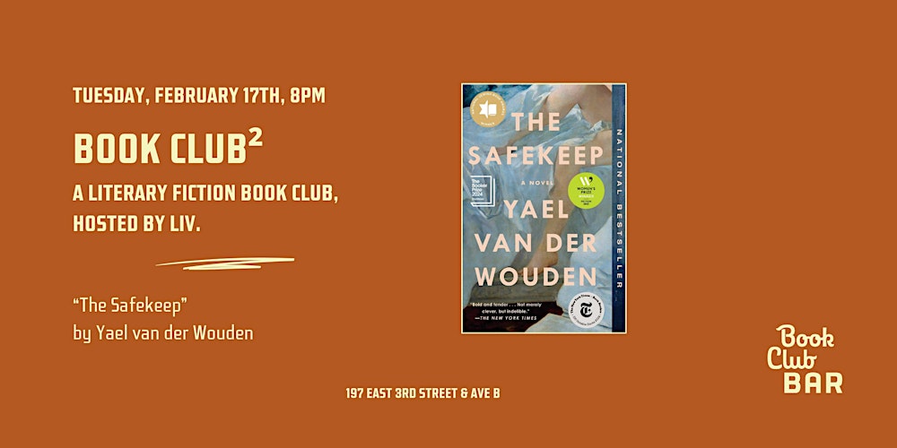 Book Club² - "The Safekeep" by Yael van der Wouden