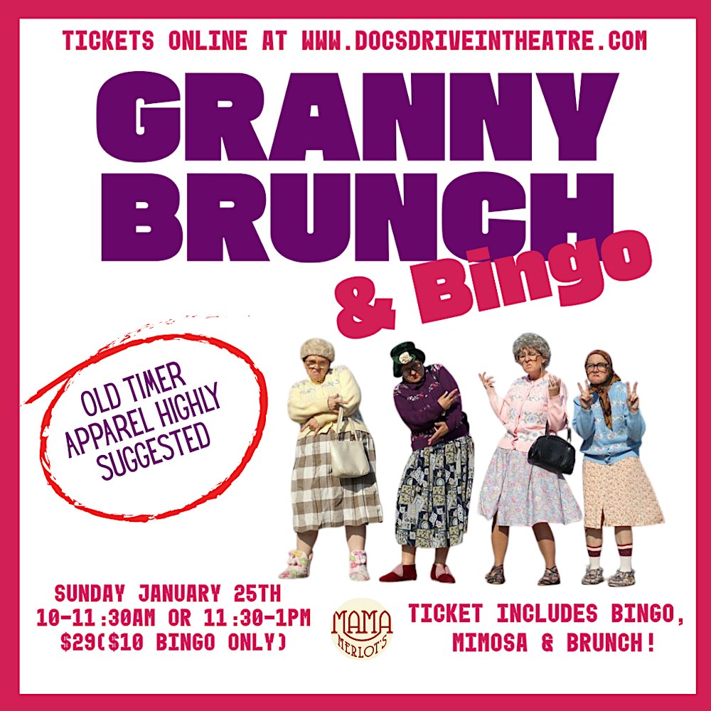 Granny Bingo & Brunch at the Speakeasy