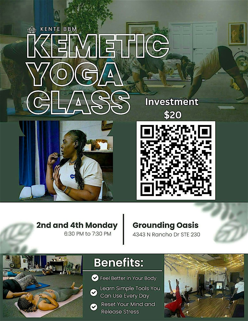 Practice Kemetic Yoga Class With Brittany Kemp for Mindful Strength