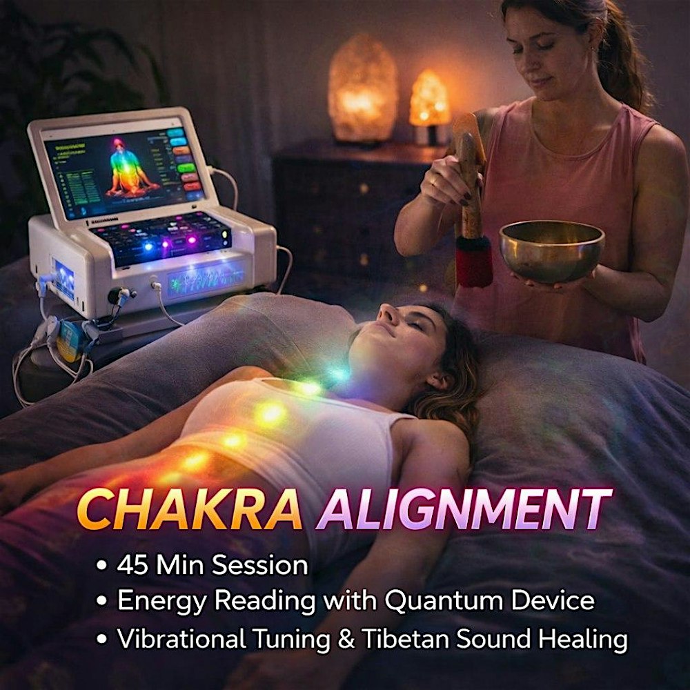 Chakra Alignment Session/ Alinaeacion de Chakras