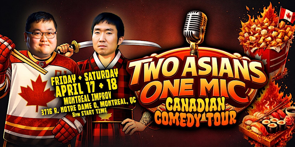 Two Asians One Mic | STAND UP COMEDY TOUR - 2026