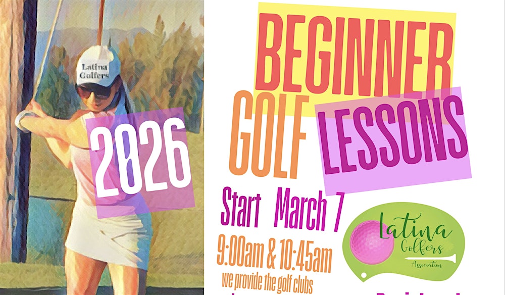 Beginner  Golf Lessons - Los Amigos  Course  Saturdays