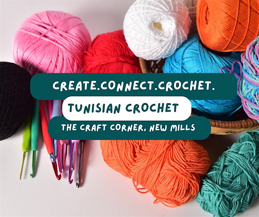 Tunisian / Afghan crochet course - 2-session course (6 hours)