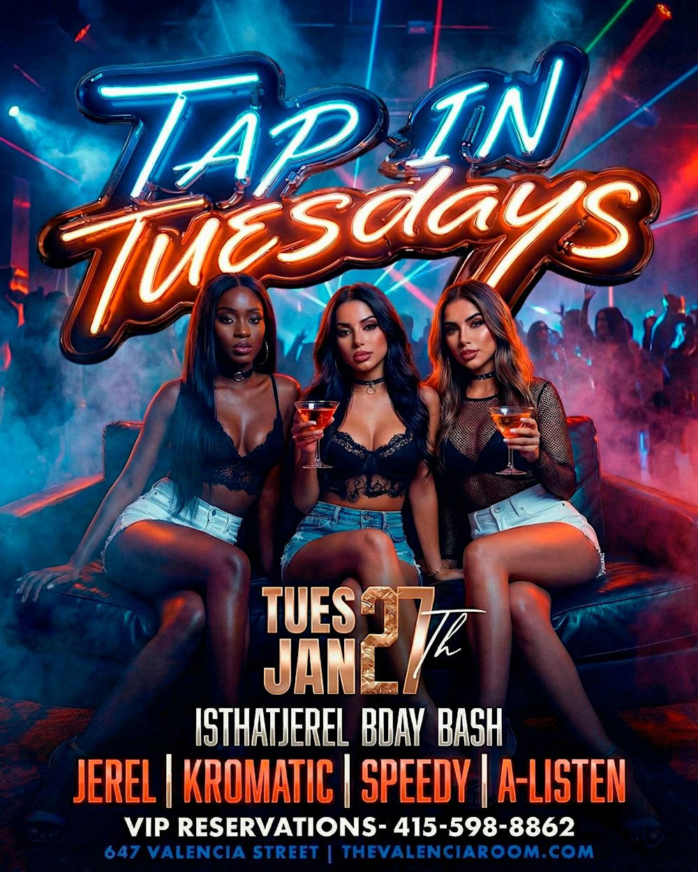 TAP IN TUESDAYS!