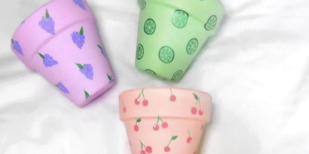 Stockport Plant Pot Painting