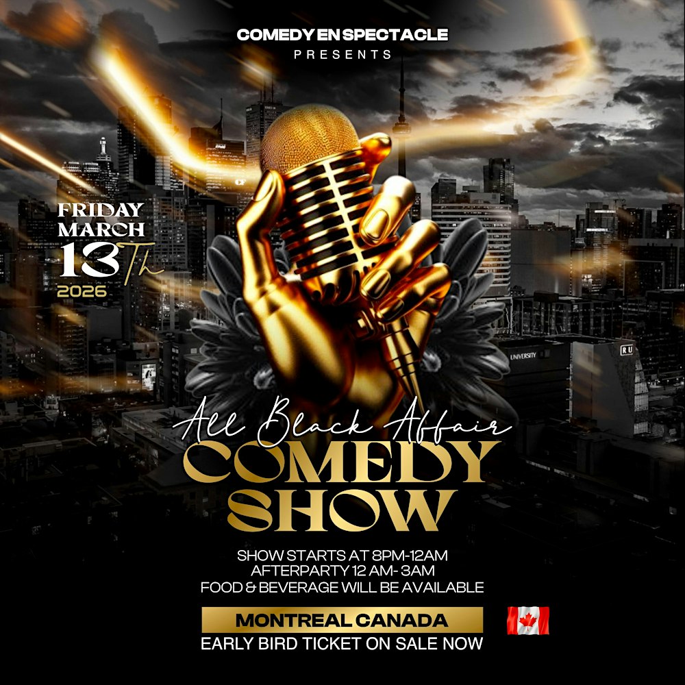 ALL BLACK AFFAIR COMEDY SHOW