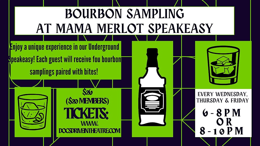 Bourbon Sampling at the Speakeasy