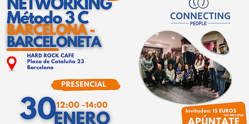 Copia de NETWORKING BARCELONA  PRESENCIAL - Connecting People Enero