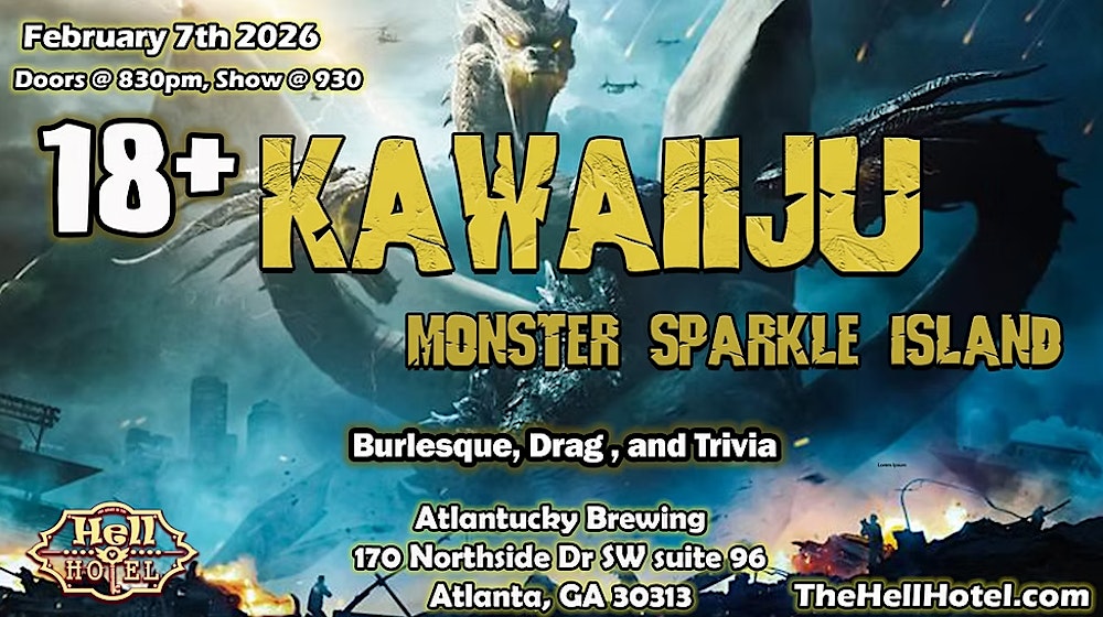 Kaiju Sparkle Island: A Monster of a Party Burlesque