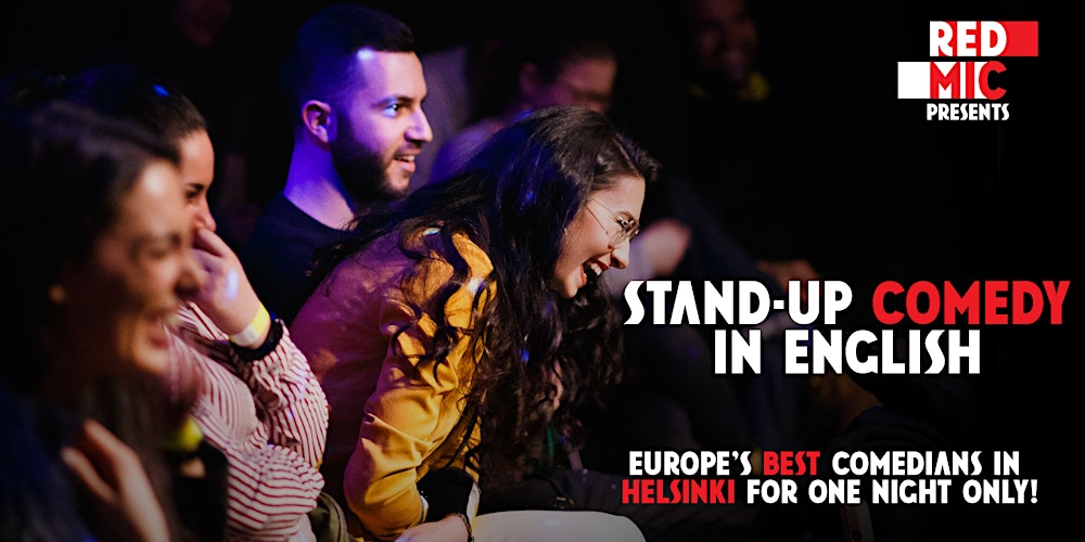 RED MIC • Helsinki • Stand up Comedy in English
