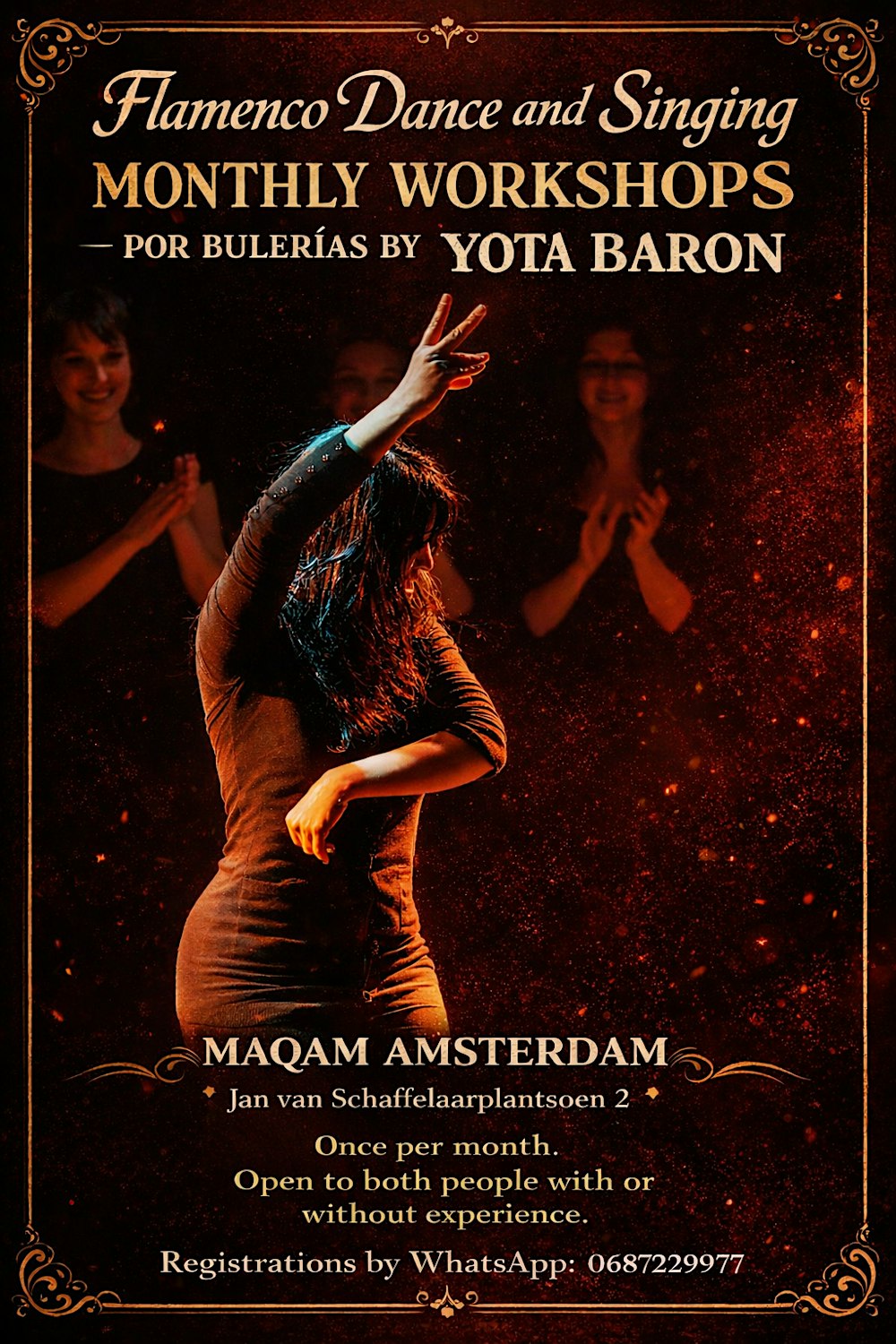 Flamenco Dance & Singing – Monthly Workshops | Por Bulerías