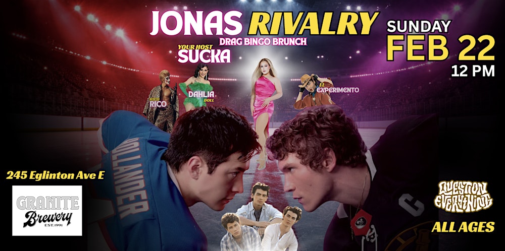 Jonas Rivalry: A Jonas Brothers & Heated Rivalry Drag Bingo Brunch