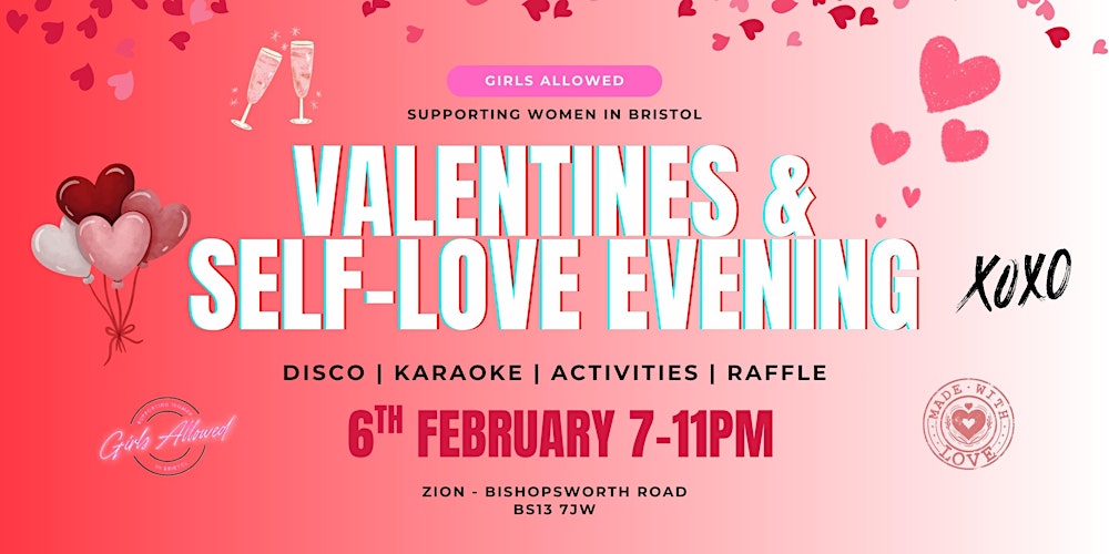 Girls Allowed: Valentines & Self-Love Evening