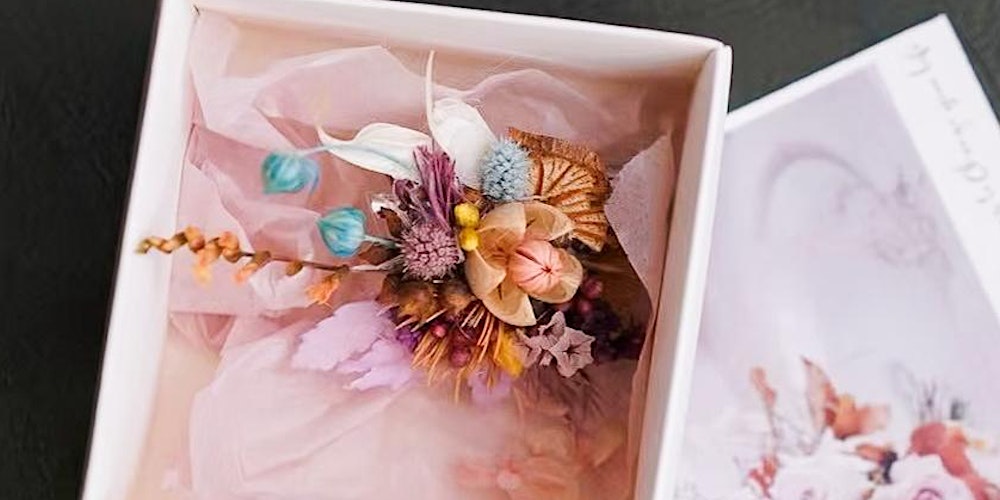 Preserved Flower Brooch