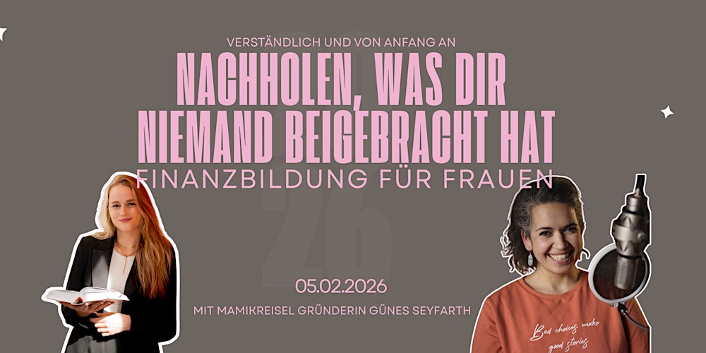 Nachholen, was dir niemand beigebracht hat: Finanzbildung für Frauen