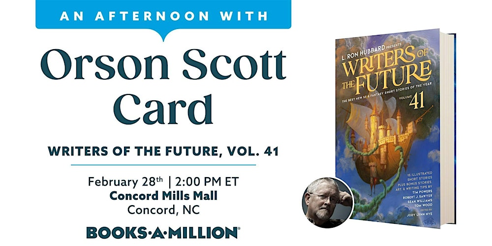 Meet Orson Scott Card at a Special Book Signing Event