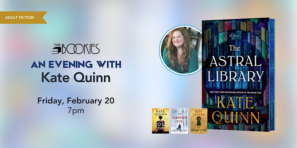 An Evening with Author Kate Quinn