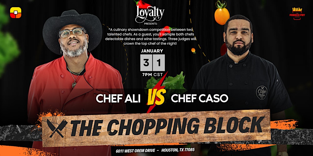 THE CHOPPING BLOCK(CHEF ALI vs CHEF CASO)