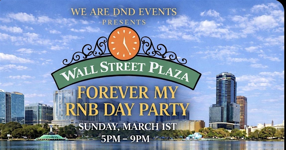 Forever My R&B Day Party Vol.3 Orlando