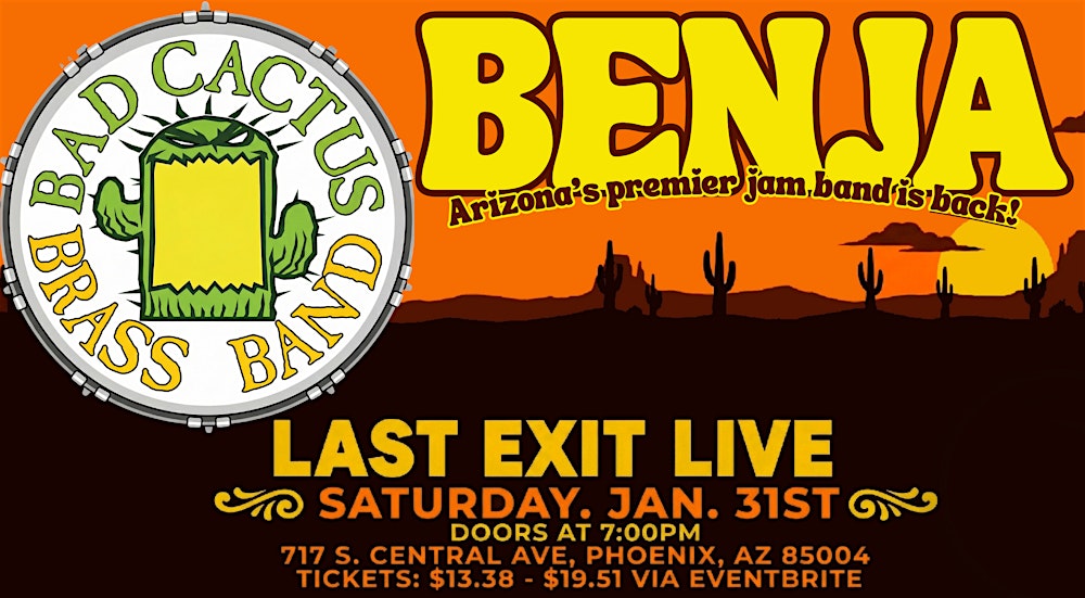 BENJA + BAD CACTUS BRASS BAND