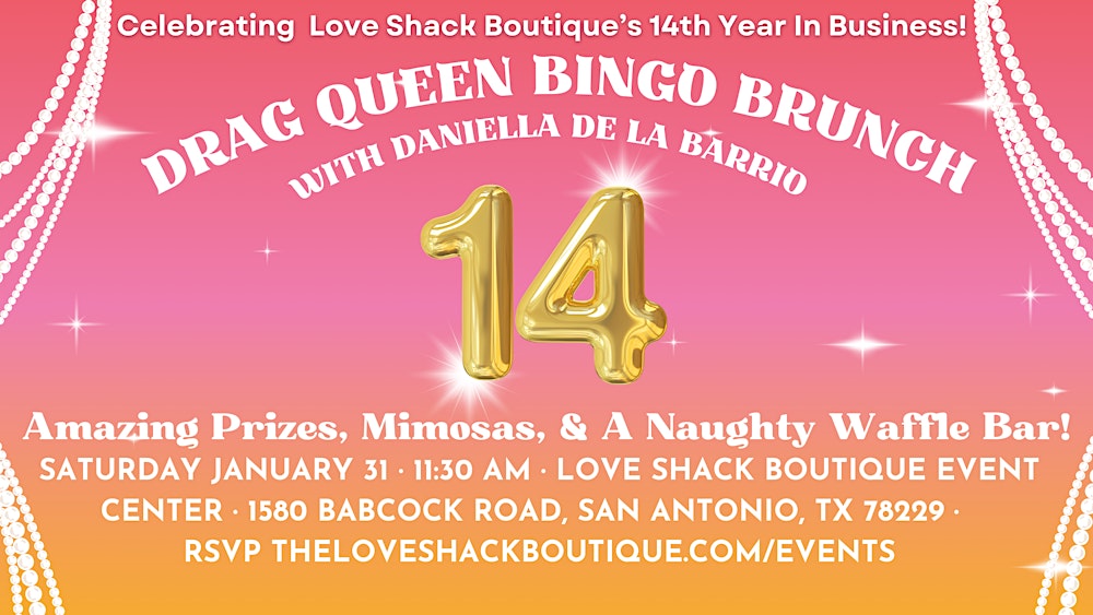 Drag Queen Bingo Brunch - Naughty Waffle Bar