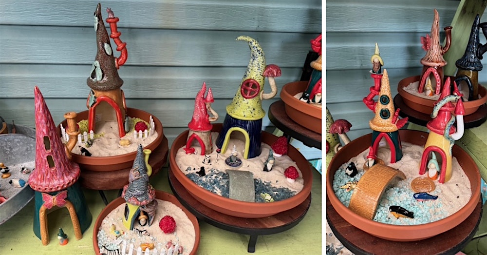 2-Day  Pottery Workshop: Fairy House