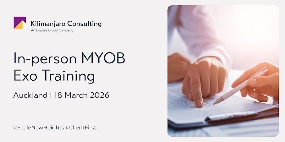 Auckland | MYOB Exo Training
