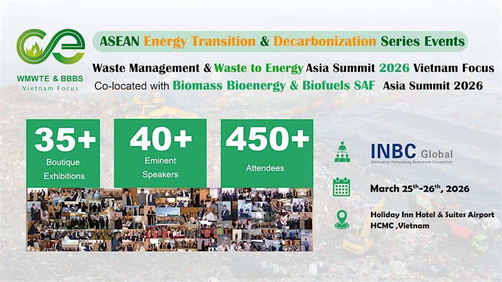 10th Waste Management &Waste to Energy Asia Summit 2026 Vietnam Focus