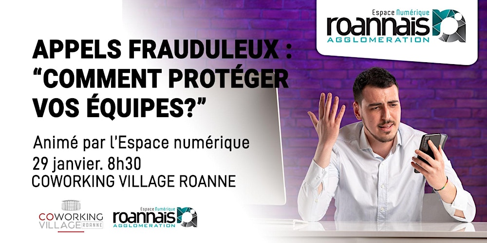 Café informatif : appels frauduleux : comment protéger vos équipes ?