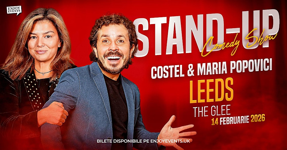 MARIA & COSTEL | LEEDS | STAND-UP COMEDY SHOW | 14.02.2026